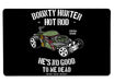 Bounty Hunter Hotrod Large Mouse Pad