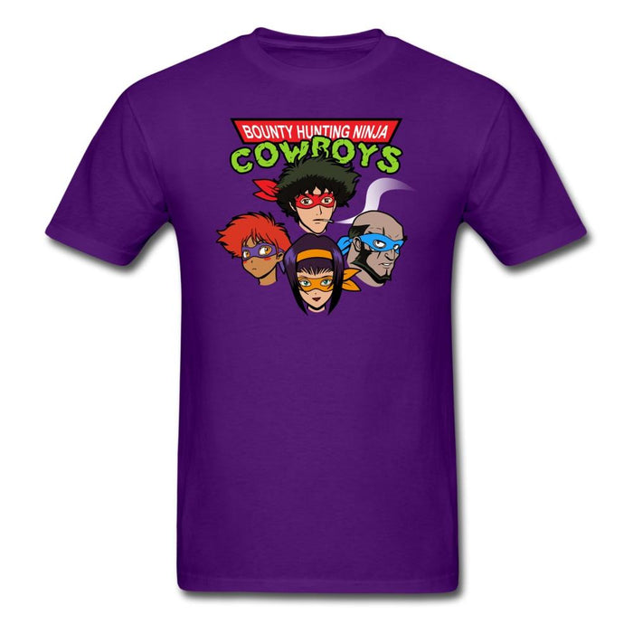 Bounty Hunting Ninja Cowboys Unisex Classic T-Shirt - purple / S