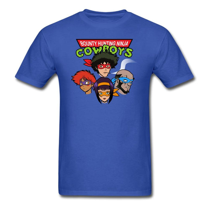 Bounty Hunting Ninja Cowboys Unisex Classic T-Shirt - royal blue / S