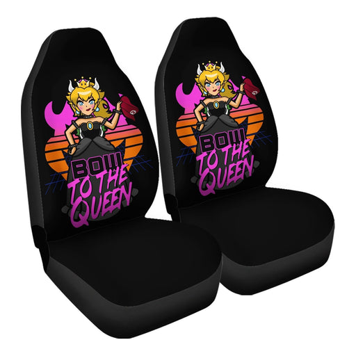 Bow to the queen Car Seat Covers - One size