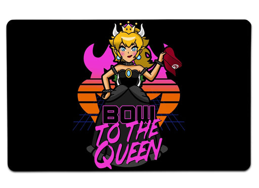 Bow To The Queen Large Mouse Pad