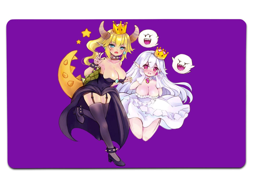Bowsette and Princess Boo Large Mouse Pad
