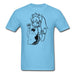 Bowsette Black Design Unisex Classic T-Shirt - aquatic blue / S
