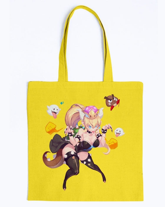 Bowsette Canvas Promo Tote - Yellow / M