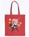 Bowsette Canvas Tote - Red / M