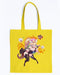 Bowsette Canvas Tote - Yellow / M