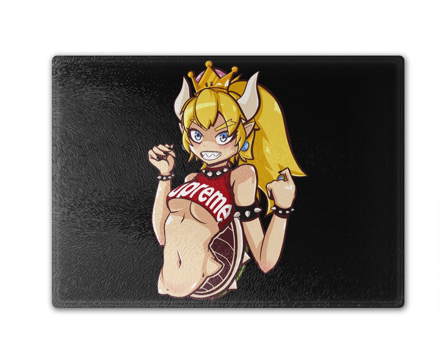Bowsette Color Cutting Board