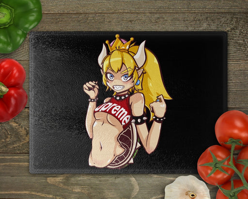 Bowsette Color Cutting Board