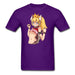 Bowsette Color Design Unisex Classic T-Shirt - purple / S