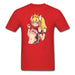 Bowsette Color Design Unisex Classic T-Shirt - red / S