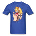 Bowsette Color Design Unisex Classic T-Shirt - royal blue / S
