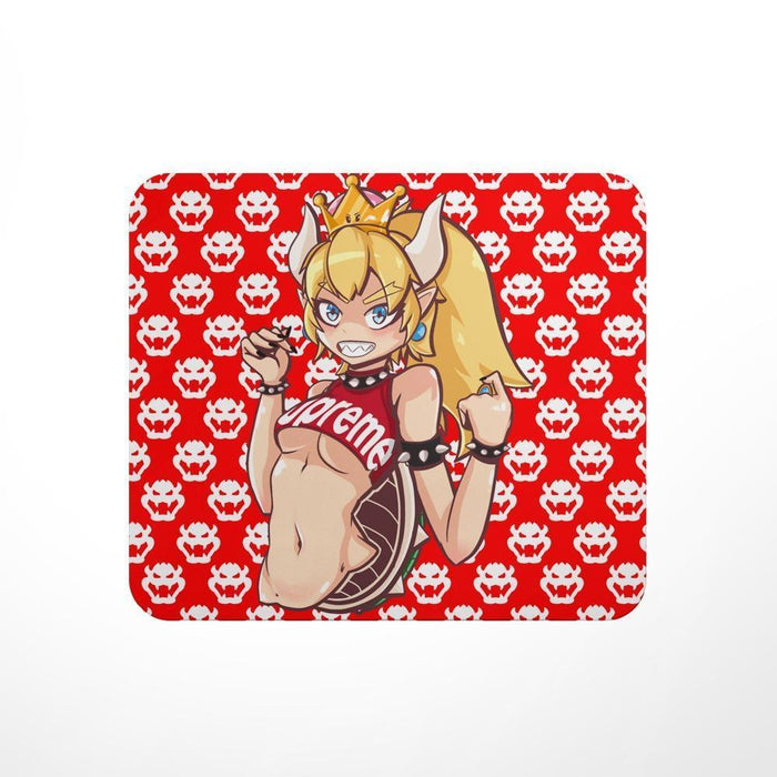 Bowsette Mouse Pad - Red