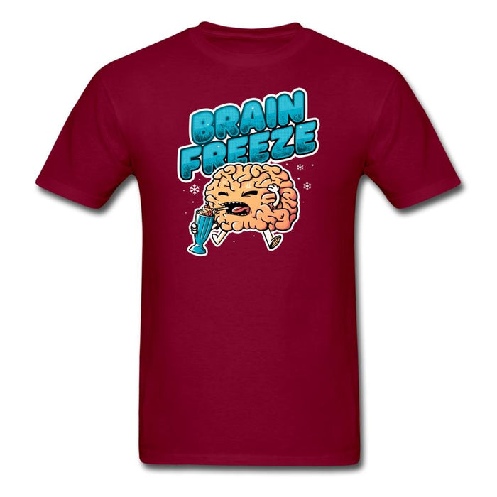 Brain Freeze Unisex Classic T-Shirt - burgundy / S