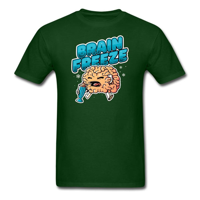 Brain Freeze Unisex Classic T-Shirt - forest green / S