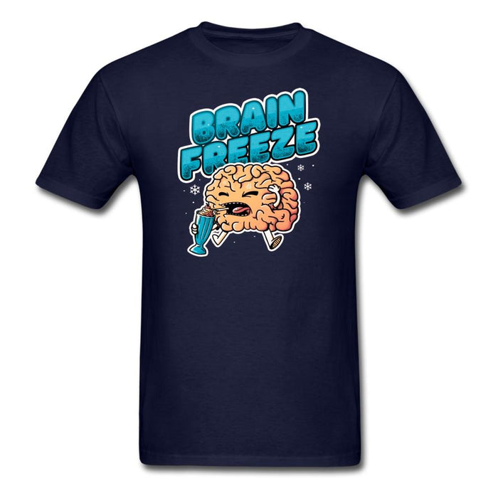 Brain Freeze Unisex Classic T-Shirt - navy / S
