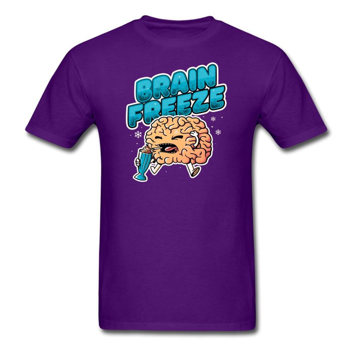 Brain Freeze Unisex Classic T-Shirt - purple / S