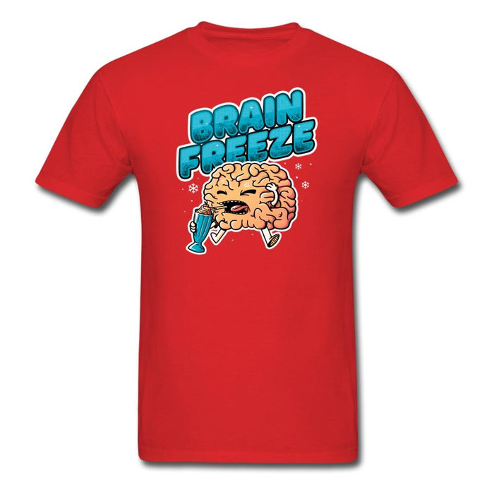 Brain Freeze Unisex Classic T-Shirt - red / S