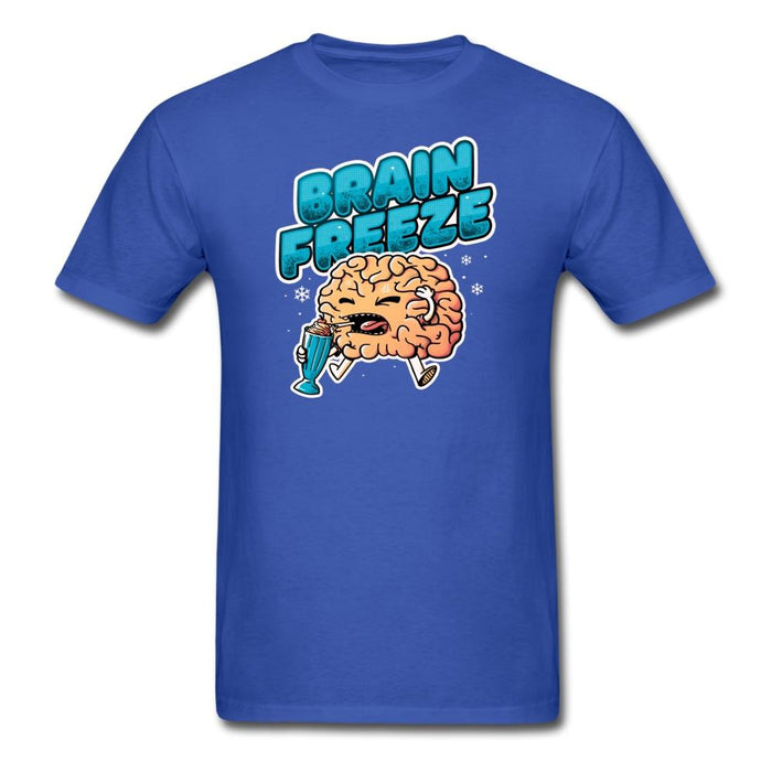 Brain Freeze Unisex Classic T-Shirt - royal blue / S