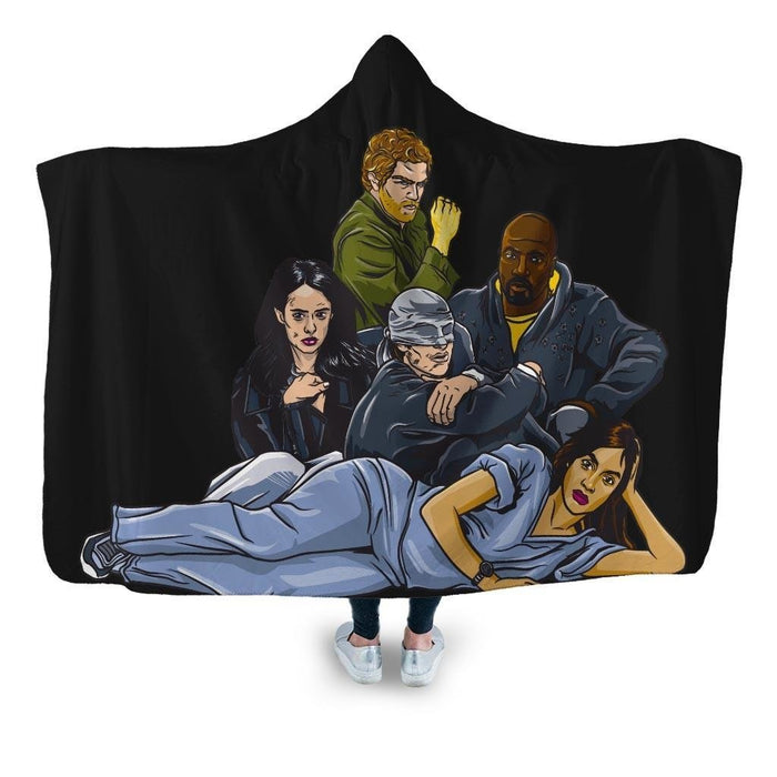 Breakstuff Club Hooded Blanket - Adult / Premium Sherpa