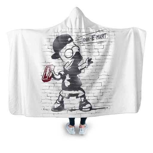 Brick E Mart Hooded Blanket - Adult / Premium Sherpa