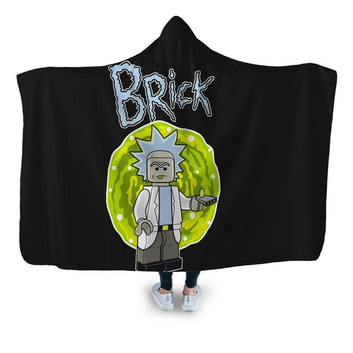 Brick Sanchez Hooded Blanket - Adult / Premium Sherpa