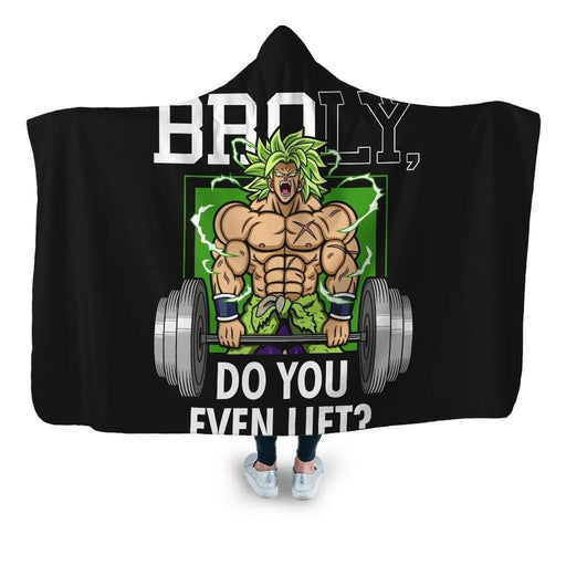 Brolifting Hooded Blanket - Adult / Premium Sherpa