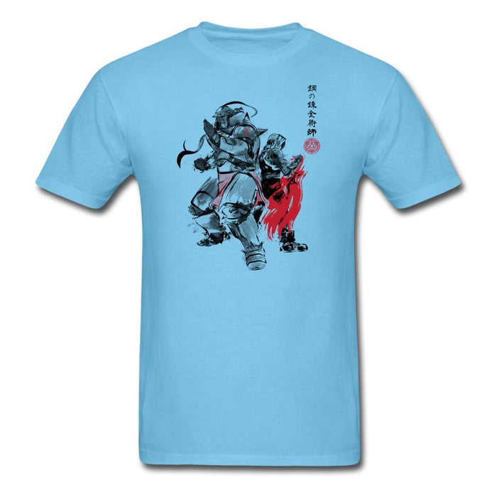 Brotherhood Sumi-E Unisex Classic T-Shirt - aquatic blue / S