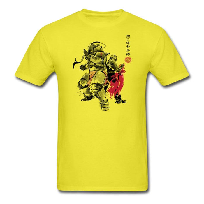 Brotherhood Sumi-E Unisex Classic T-Shirt - yellow / S