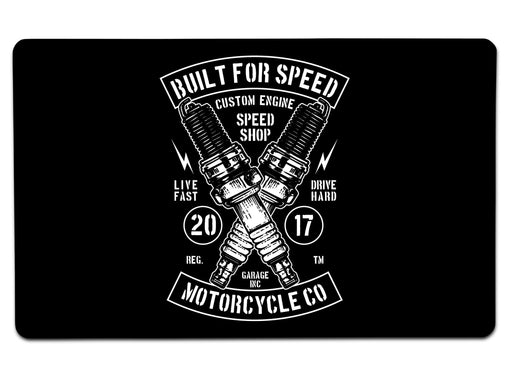 Built For Speed Large Mouse Pad