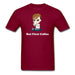 But First Coffee Unisex Classic T-Shirt - burgundy / S