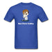 But First Coffee Unisex Classic T-Shirt - royal blue / S
