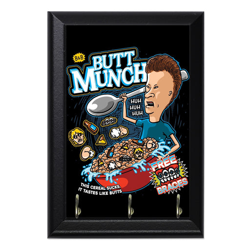 Butt Munch Wall Plaque Key Holder - 8 x 6 / Yes