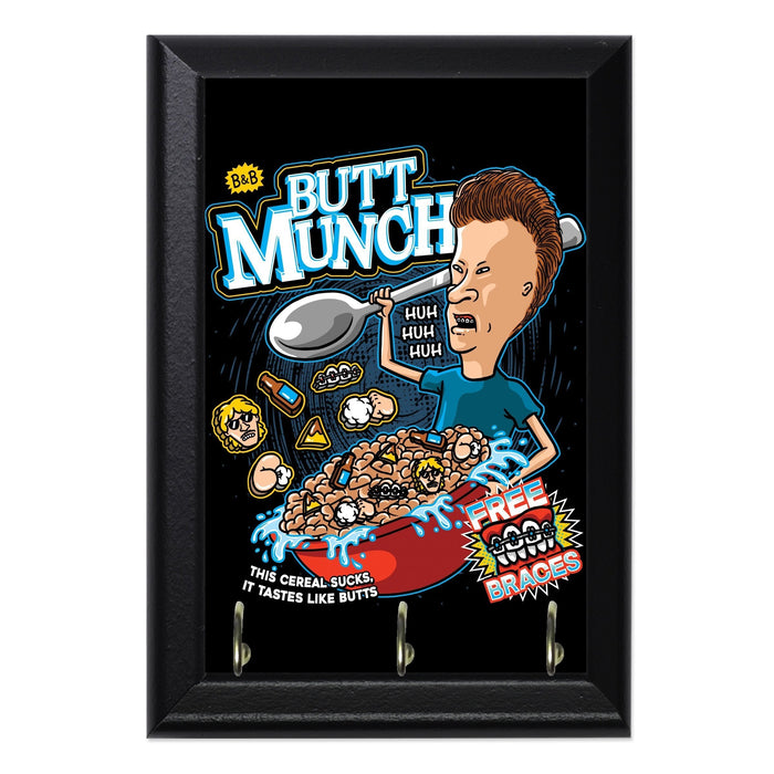 Butt Munch Wall Plaque Key Holder - 8 x 6 / Yes