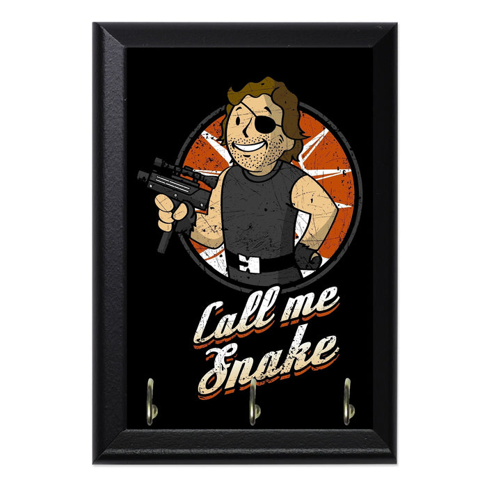 Call me Snake Key Hanging Wall Plaque - 8 x 6 / Yes