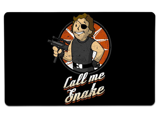 Call me Snake Large Mouse Pad