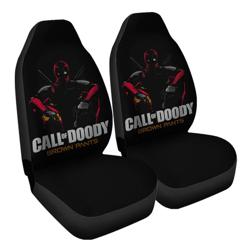 Call Of Doody Car Seat Covers - One size