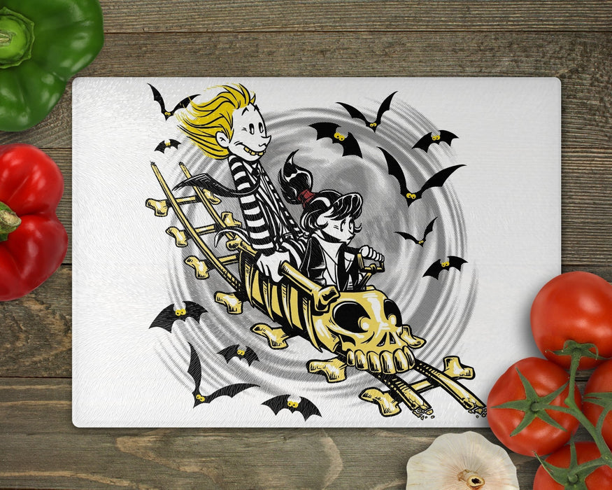 Calvydia And Beetlehobbes Cutting Board