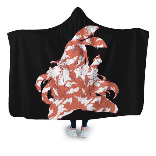 Camo Melona Hooded Blanket - Adult / Premium Sherpa
