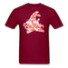 Camo Melona Unisex Classic T-Shirt - burgundy / S