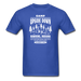 Camp Upside Down Unisex Classic T-Shirt - royal blue / S