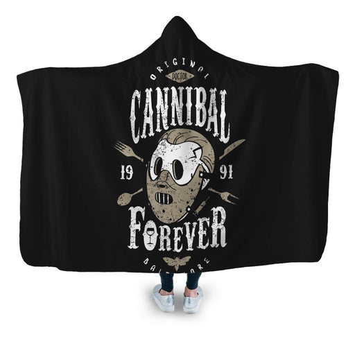 Cannibal Forever Hooded Blanket - Adult / Premium Sherpa