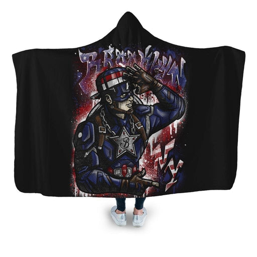 Cap Brooklyn Hooded Blanket - Adult / Premium Sherpa