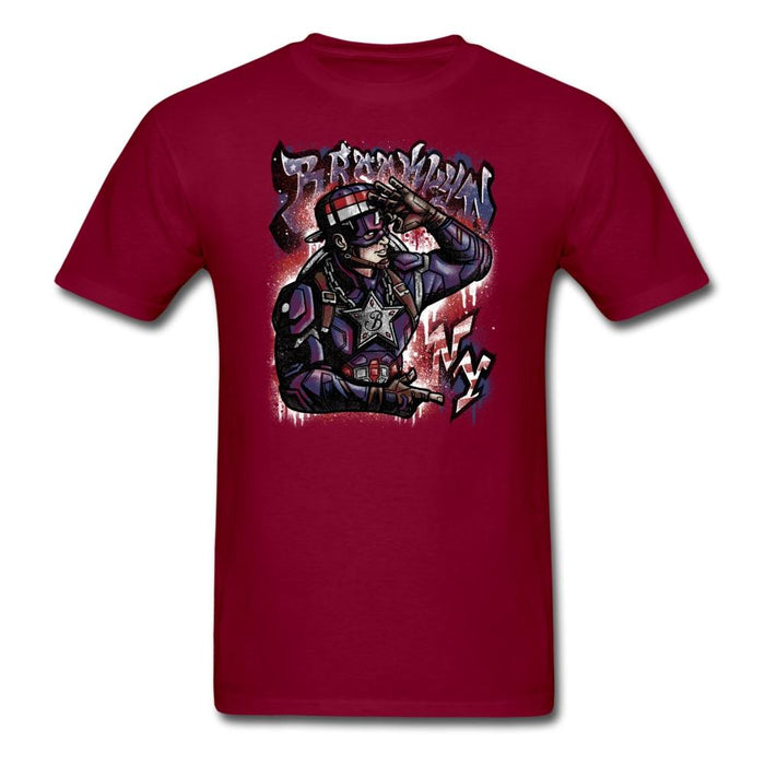 Cap Brooklyn Unisex Classic T-Shirt - burgundy / S