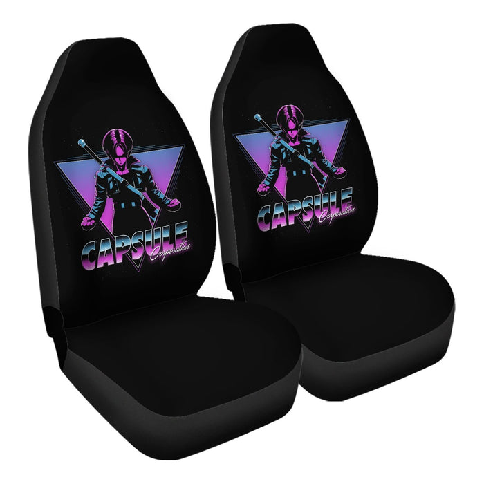 Capsule Corp Car Seat Covers - One size