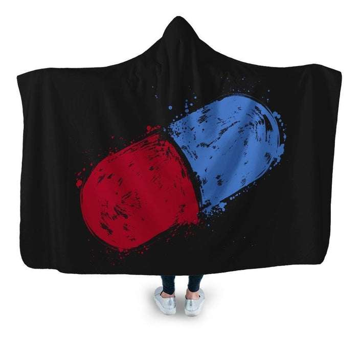 Capsule Hooded Blanket - Adult / Premium Sherpa