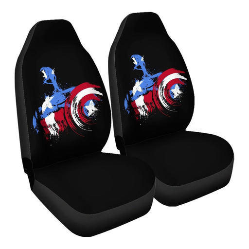 Captain Is Coming Car Seat Covers - One size