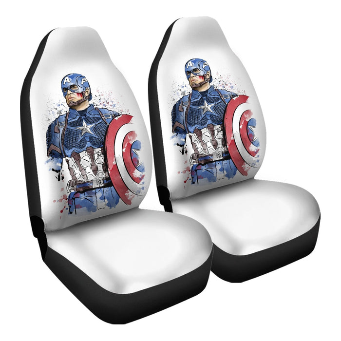 Captain Watercolor Car Seat Covers - One size