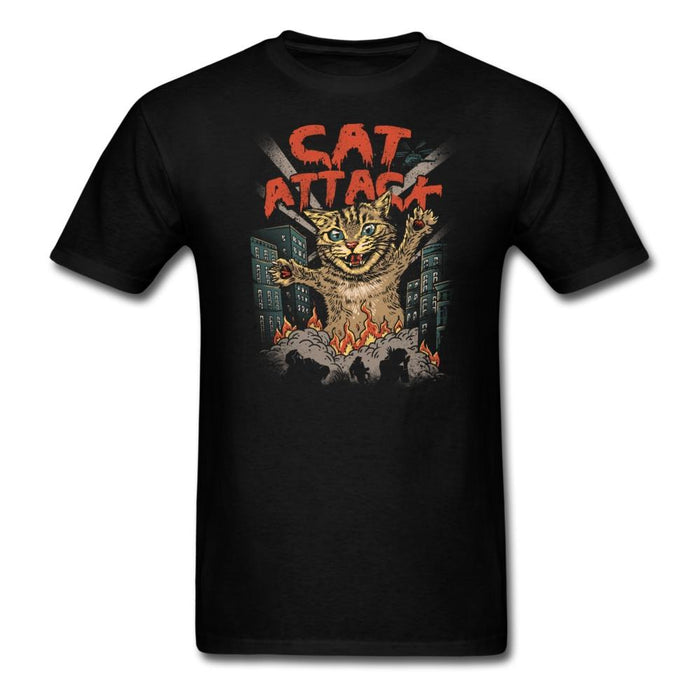 Cat Attack Unisex Classic T-Shirt - black / S