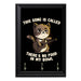 Cat Song Key Hanging Plaque - 8 x 6 / Yes