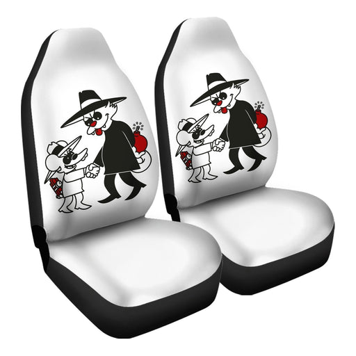 Cat Vs Mouse Car Seat Covers - One size